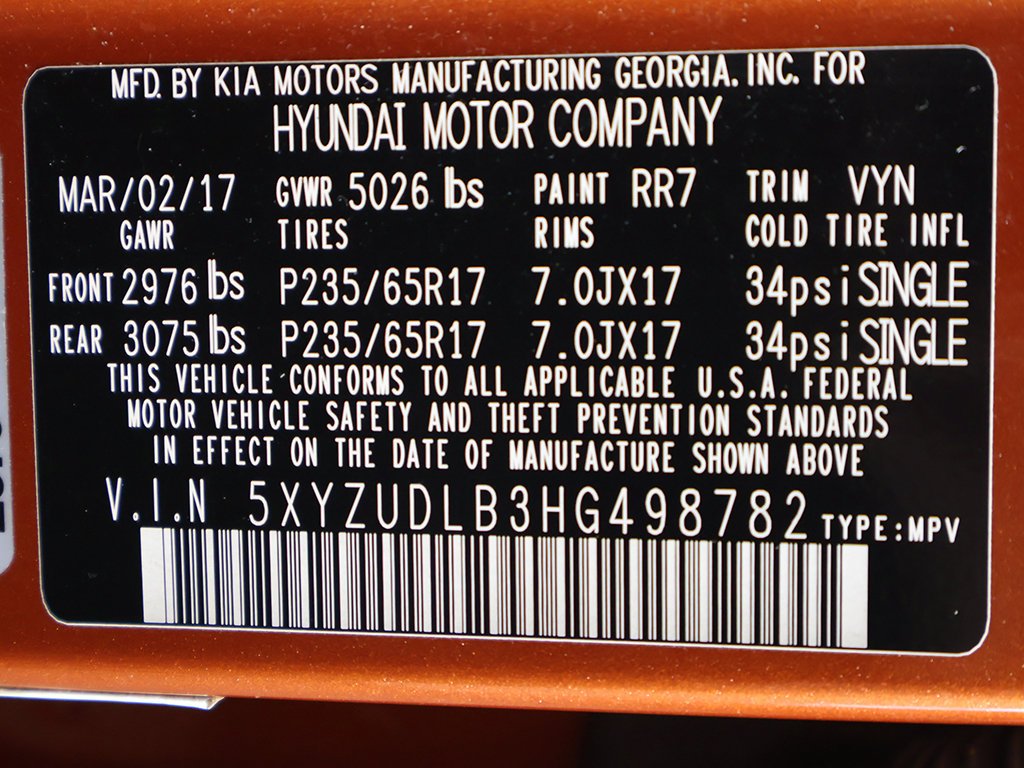 Used 2017 Brown Hyundai 2.4 Base image 35