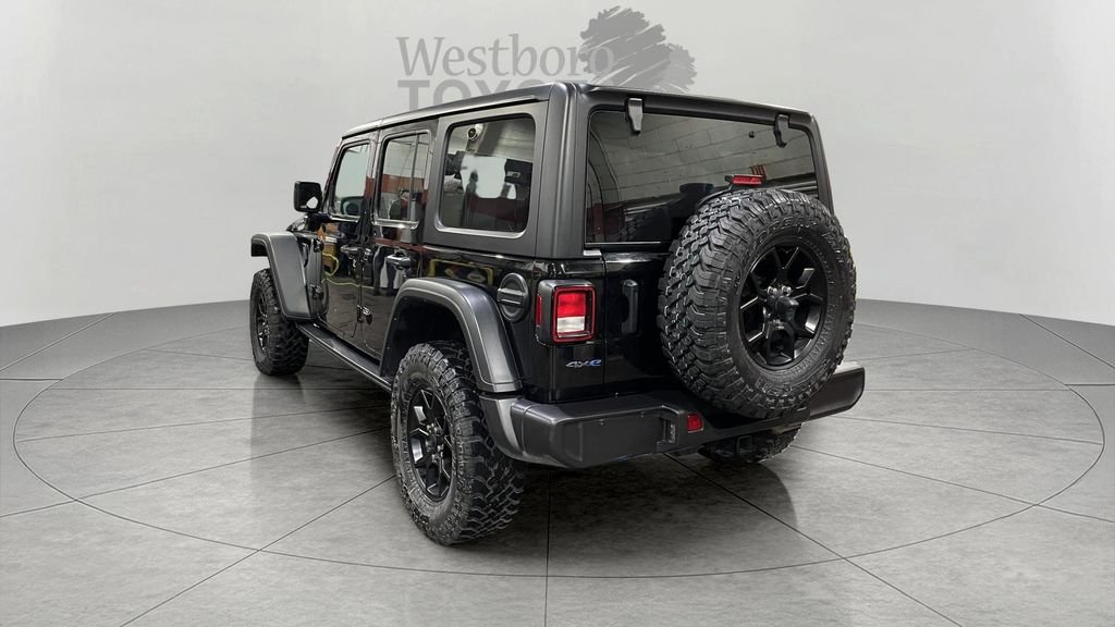 Used 2024 Black Jeep Hybrid Willys 4xe image 5