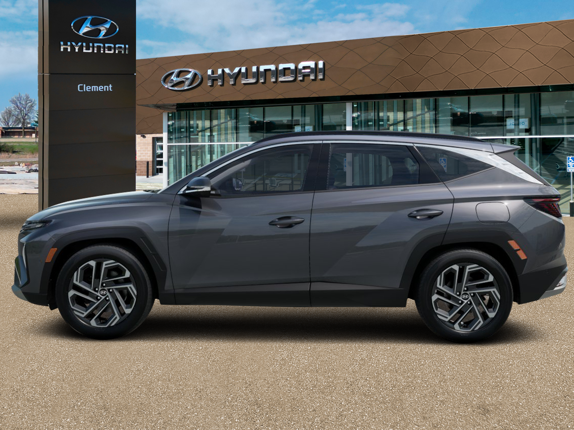 New 2026 Gray Hyundai Limited image 3