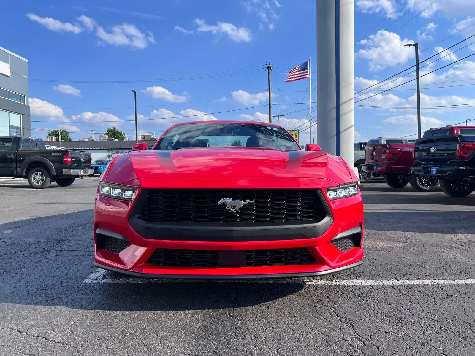 Used 2024 Red Ford EcoBoost image 3