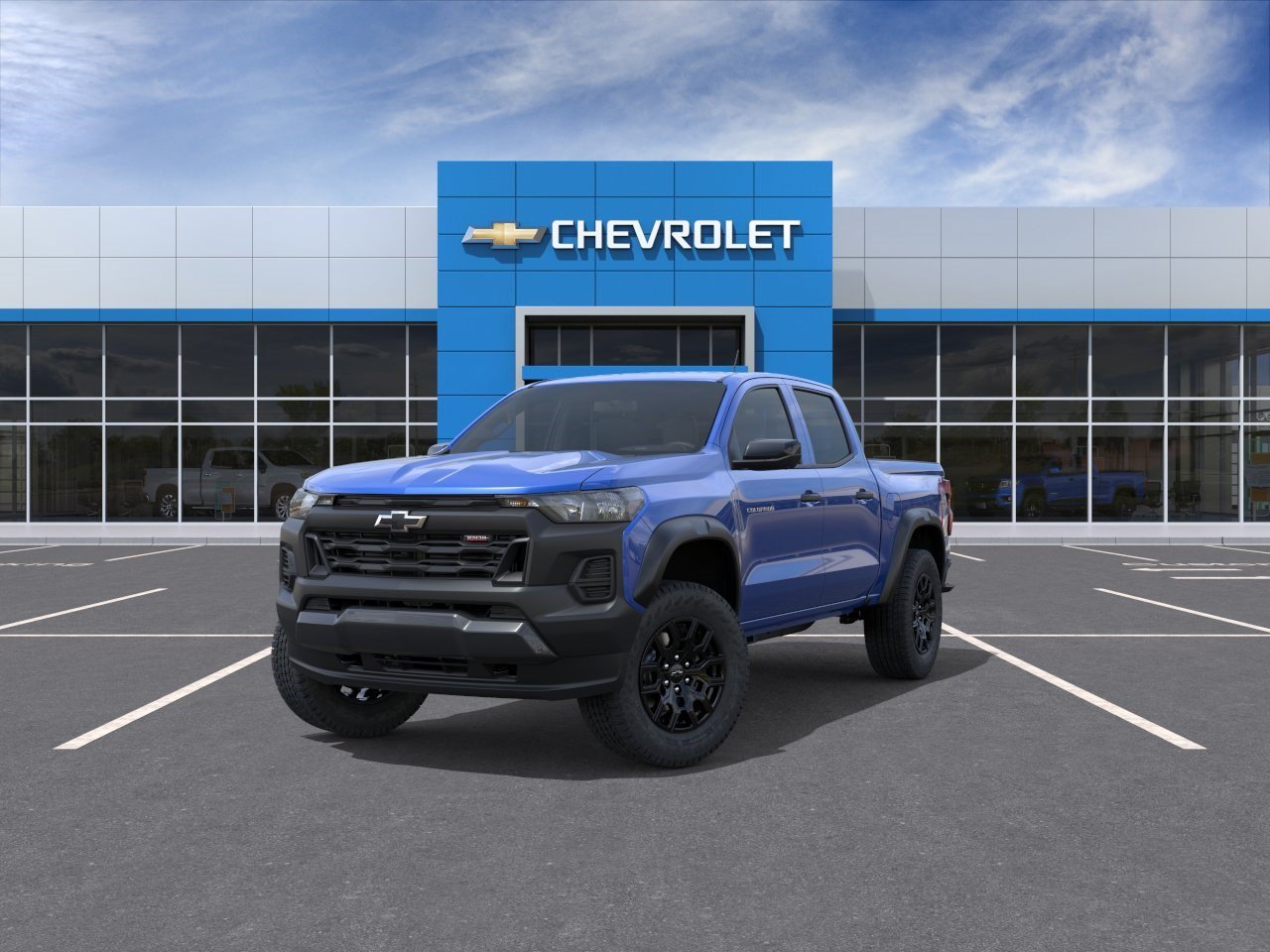 New 2026 Reef Blue Metallic Chevrolet Trail Boss image 8