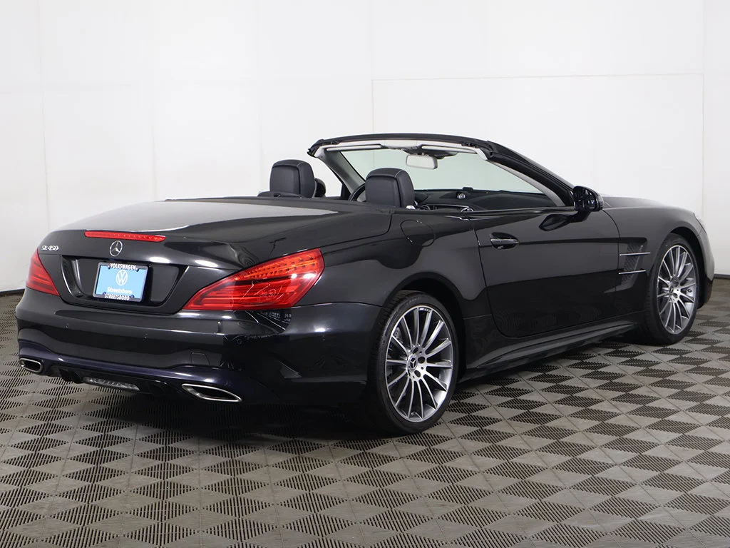 Used 2018 Black Mercedes-Benz SL 450 image 12