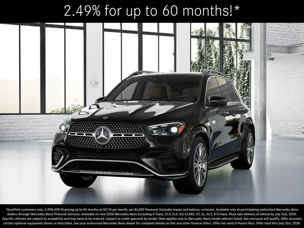 New 2026 Obsidian Black Metallic Mercedes-Benz GLE 580 image 83