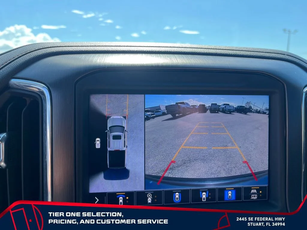 Used 2021 DARK SKY METALLIC GMC AT4 image 25