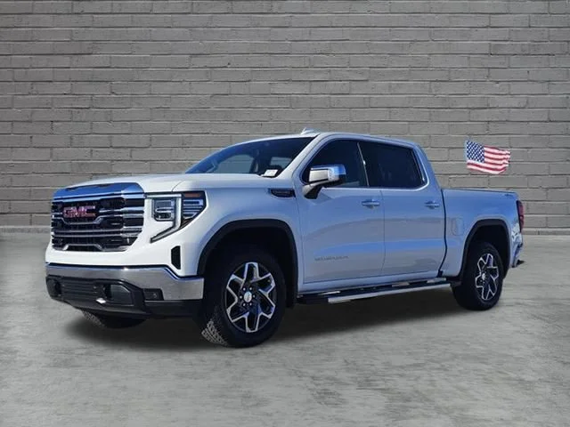 New 2026 Summit White GMC SLT image 1