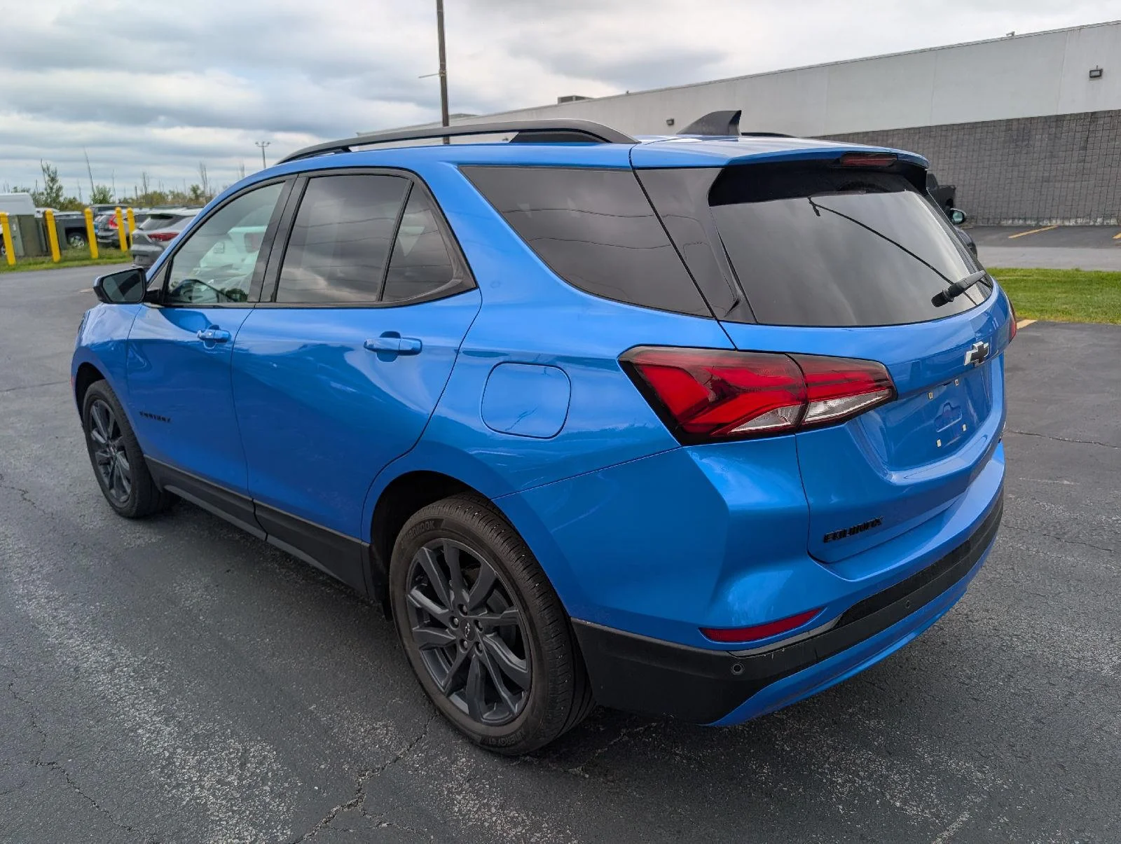 Used 2024 Riptide Blue Metallic Chevrolet RS image 6