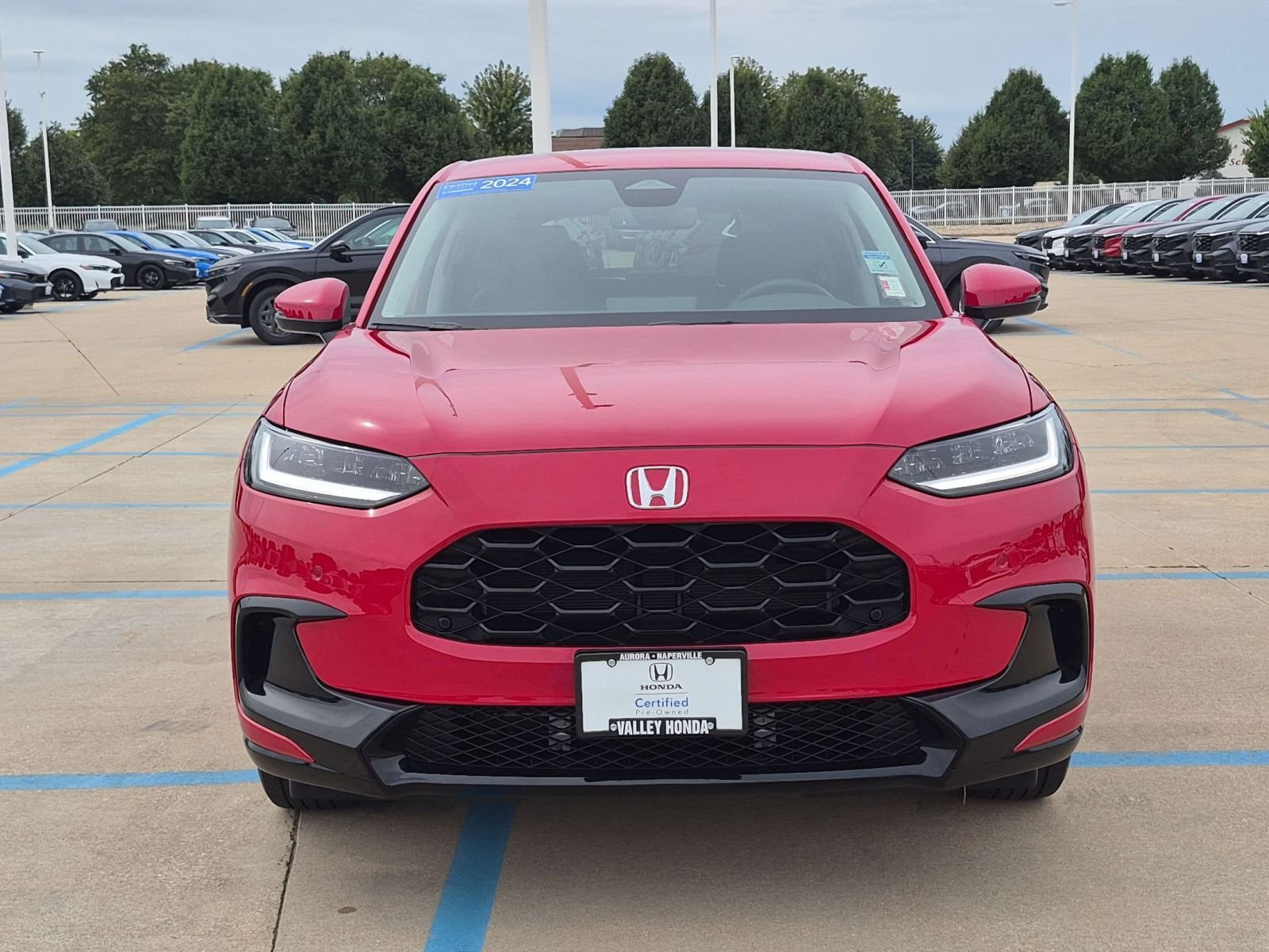 Certified Used 2024 Milano Red Honda EX-L AWD image 4