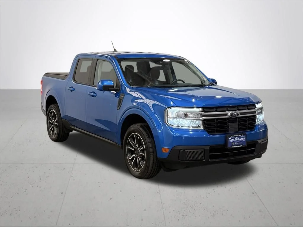 Used 2022 Blue Ford Lariat image 8
