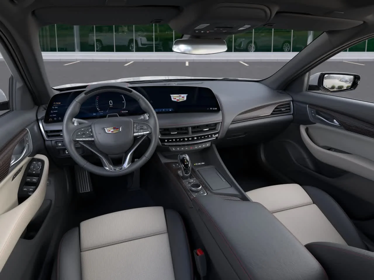 New 2026 Vibrant White Tricoat Cadillac Sport image 15