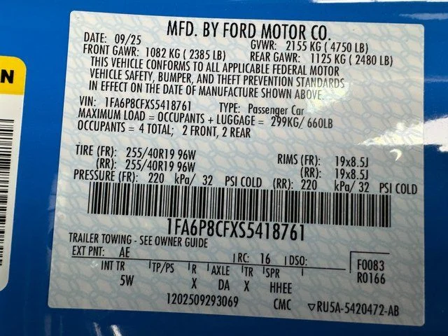 2025 Ford Mustang GT Premium Fastback - Photo 28