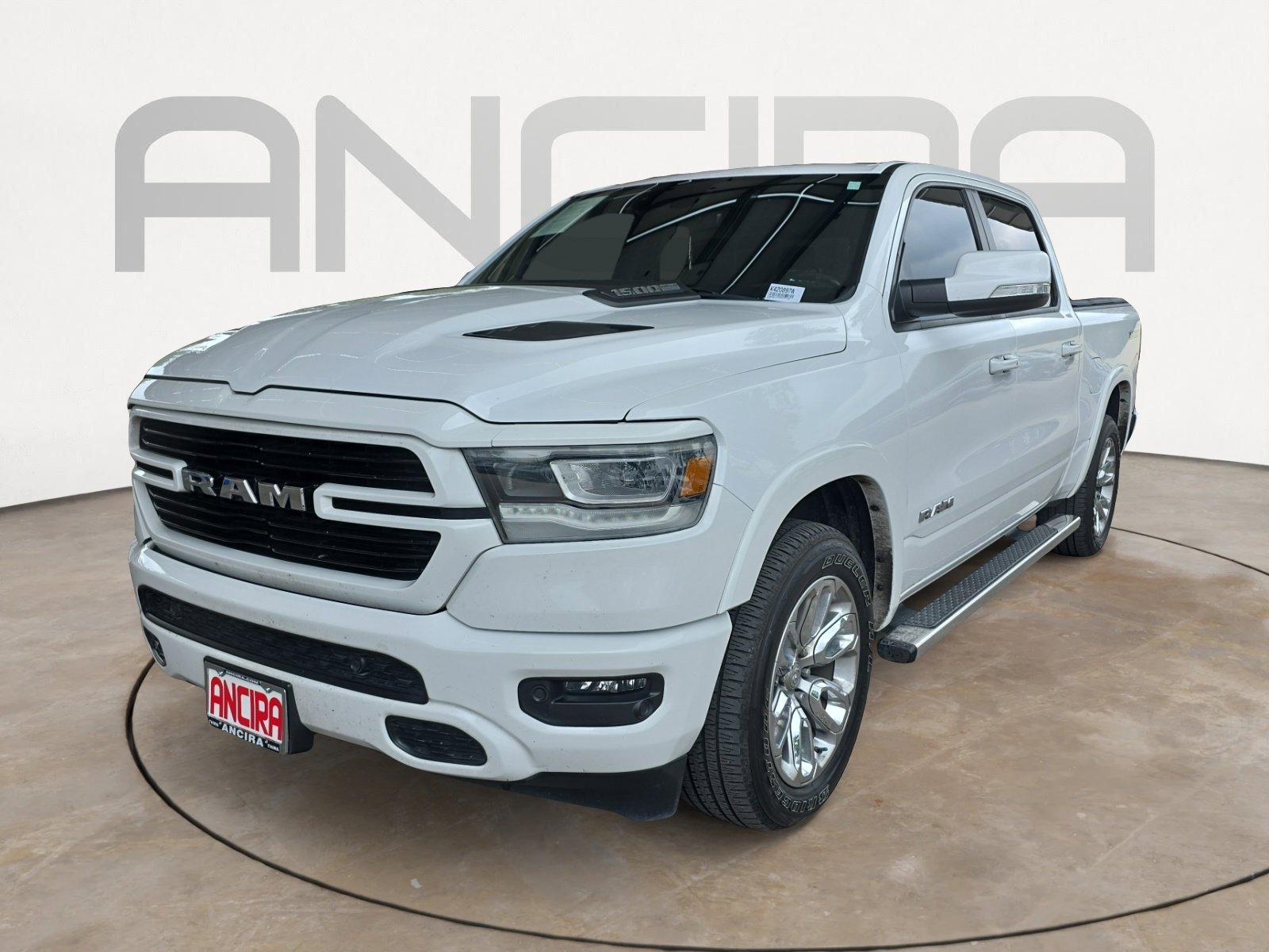 Used 2022 Bright White Clearcoat Ram Laramie image 4