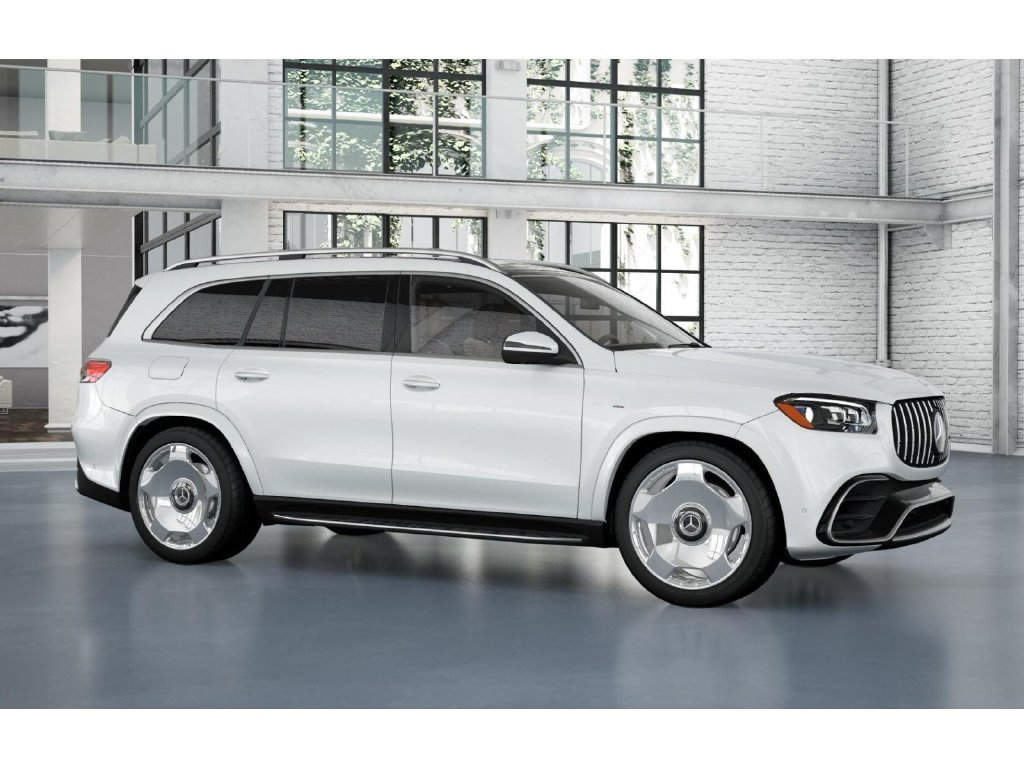 New 2026 MANUFAKTUR Moonlight White Metallic Mercedes-Benz AMG® GLS 63 4MATIC+ SUV image 55