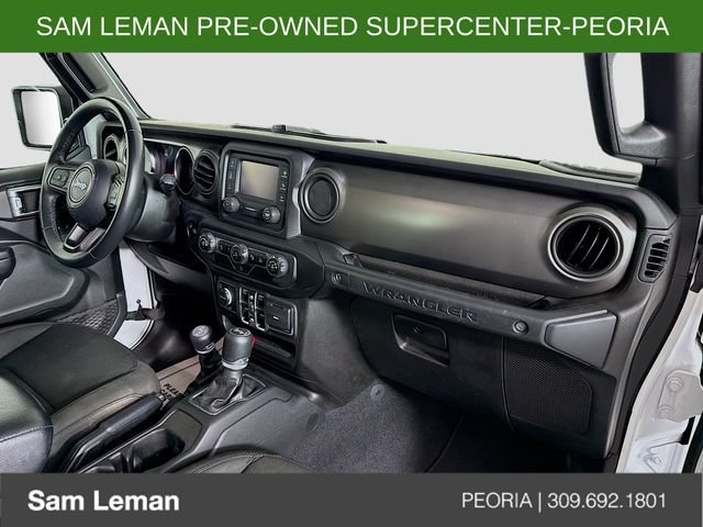 Used 2021 White Jeep Unlimited Sport S image 26