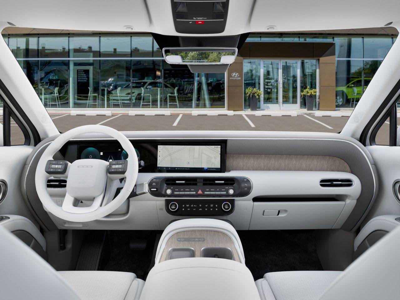 New 2026 Creamy White Pearl Hyundai SEL 7P image 11