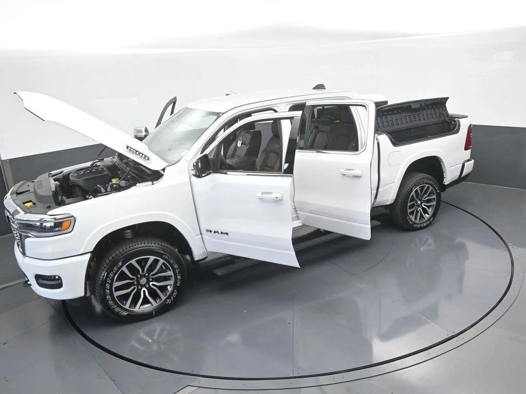 Used 2025 Bright White Clearcoat Ram Limited image 66