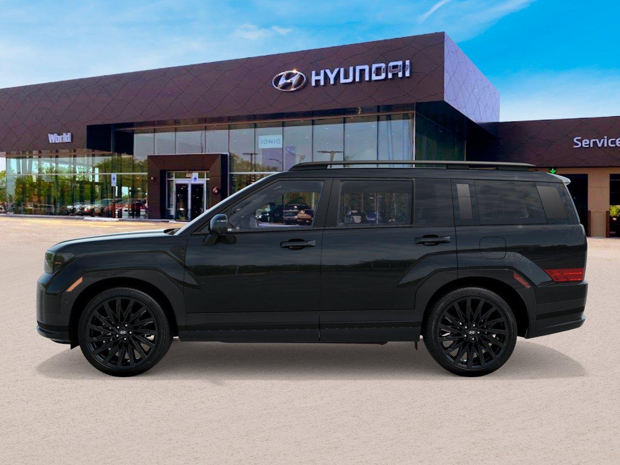 New 2026 Phantom Black Hyundai Calligraphy AWD image 3