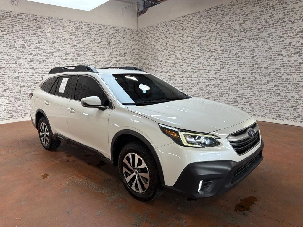 Used 2021 Crystal White Pearl Subaru Premium image 1