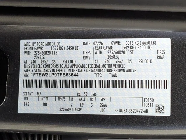 New 2026 Carbonized Gray Metallic Ford STX® image 55