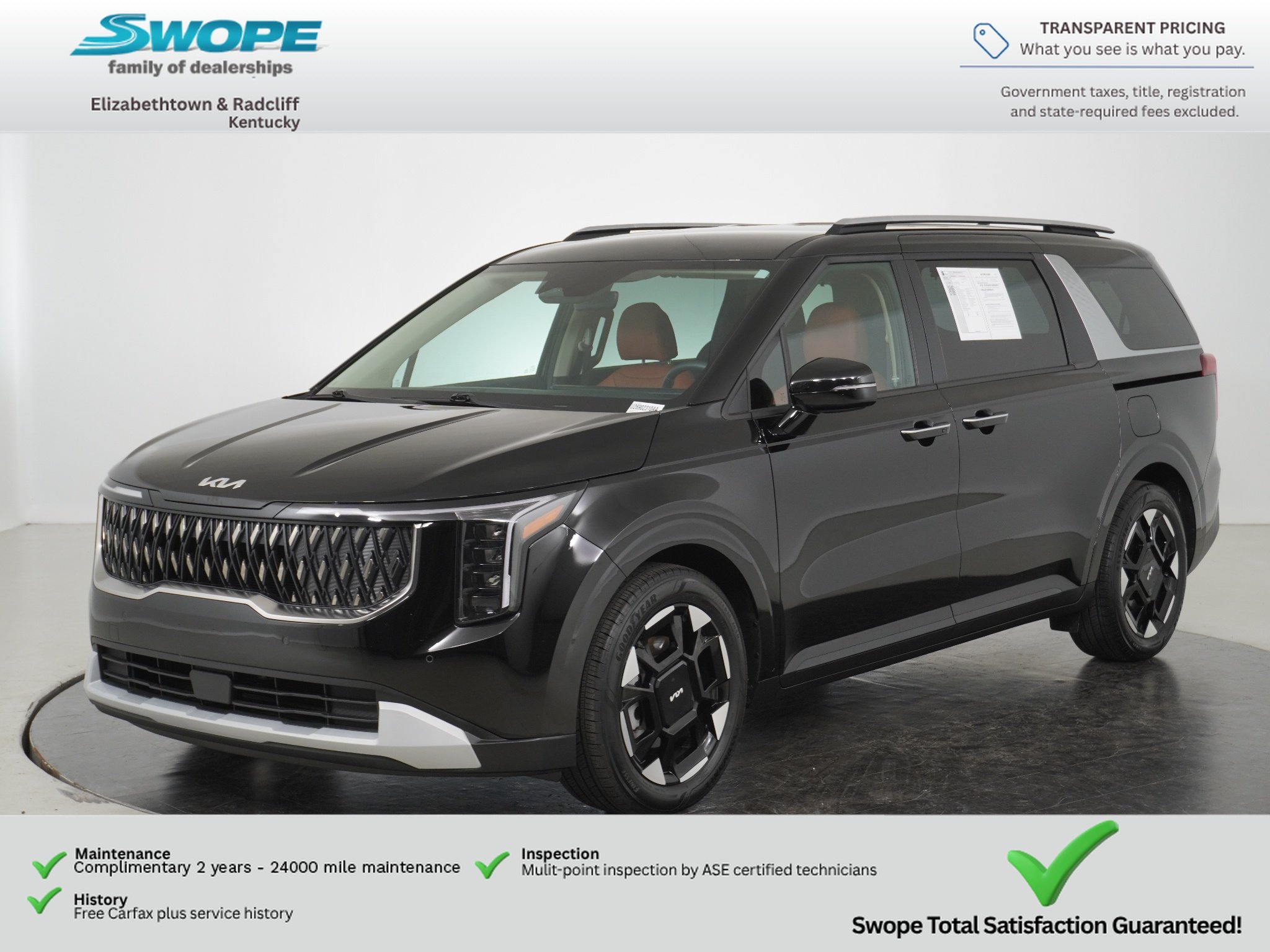 Used 2026 Aurora Black Pearl Kia EX image 8