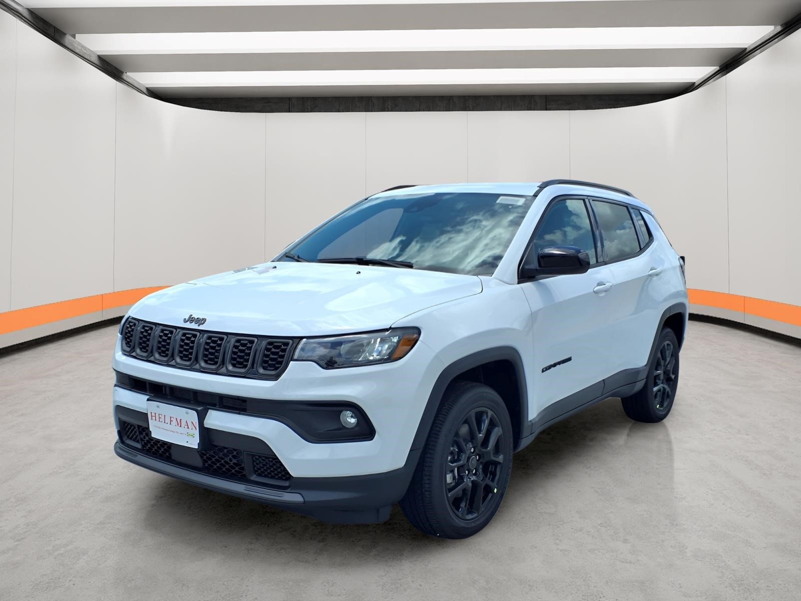 New 2026 Bright White Clear-Coat Exterior Paint Jeep Latitude Altitude image 3