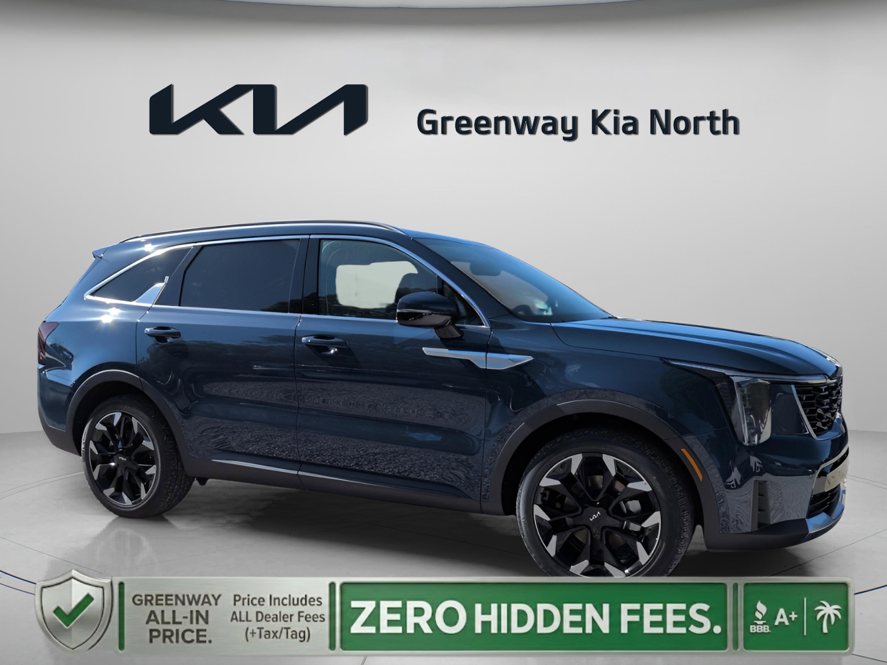 New 2026 Midnight Lake Blue Kia EX image 2