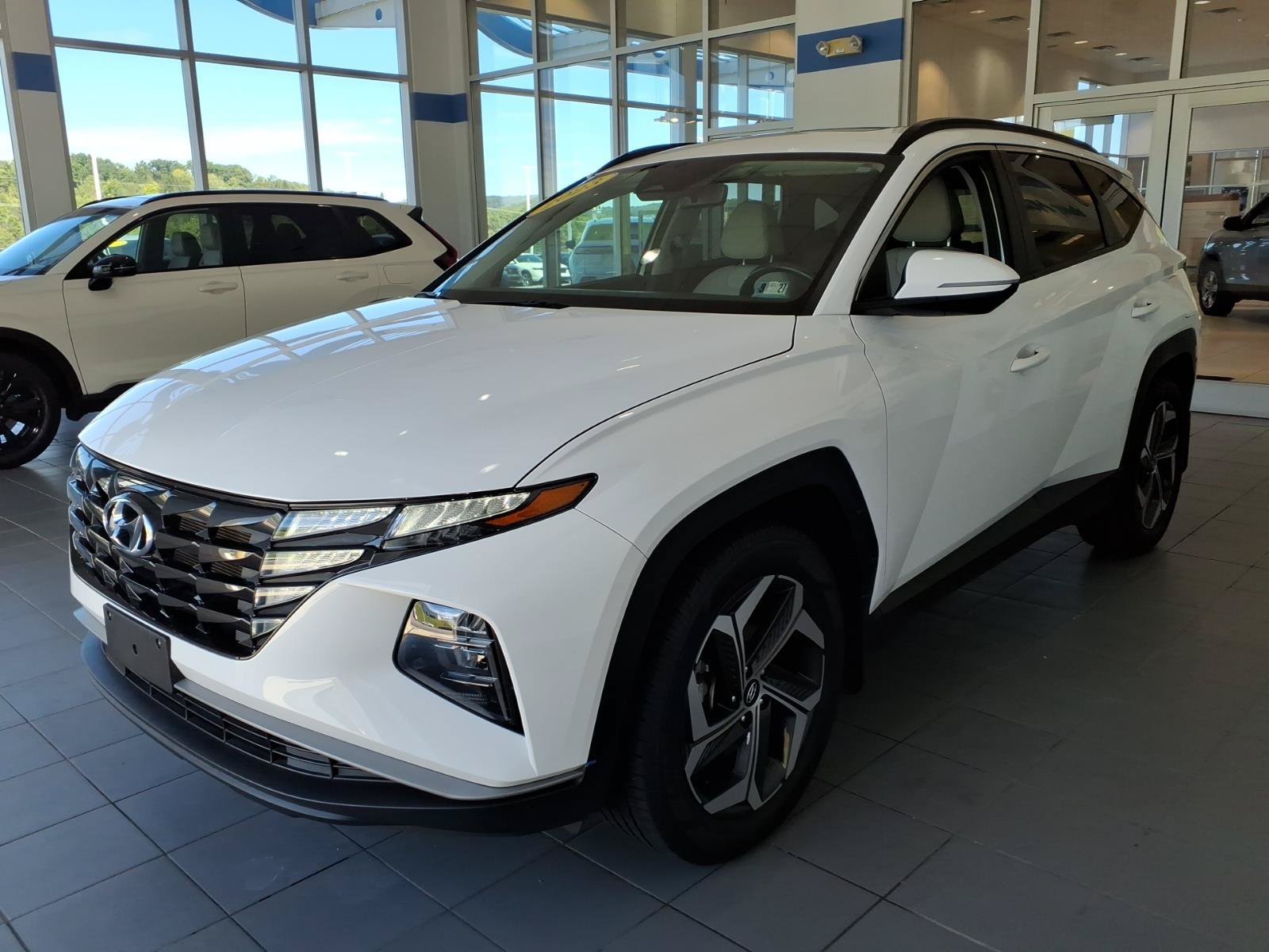 Certified Used 2023 Serenity White Pearl Hyundai SEL image 8