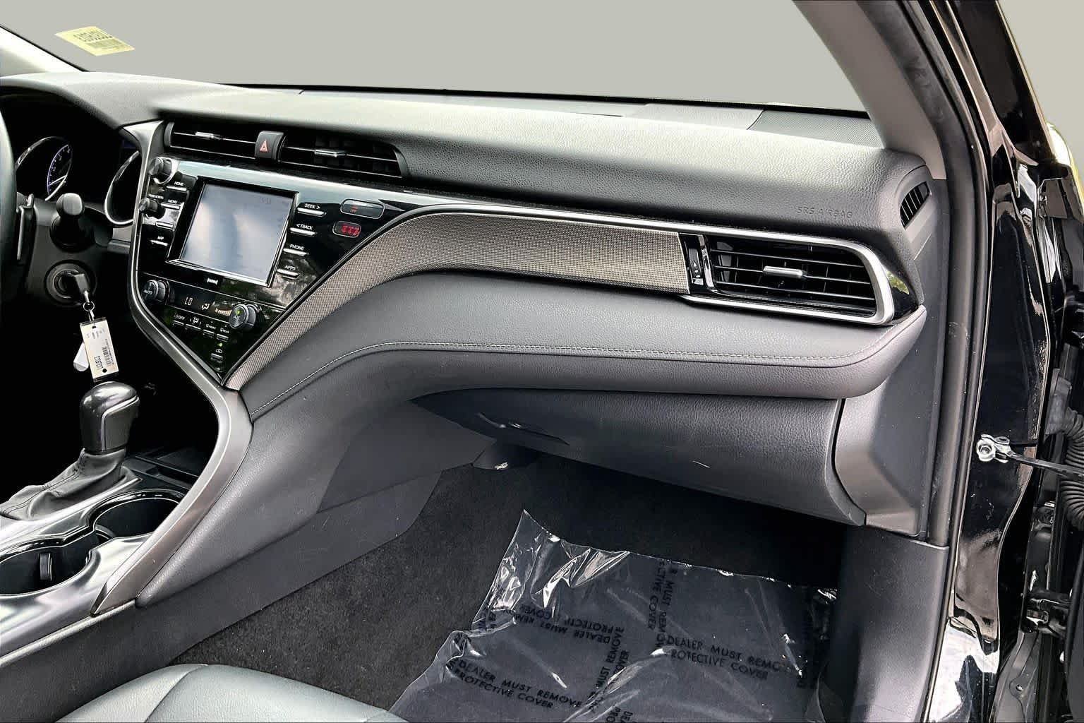 Used 2020 Midnight Black Metallic Toyota SE Nightshade image 18