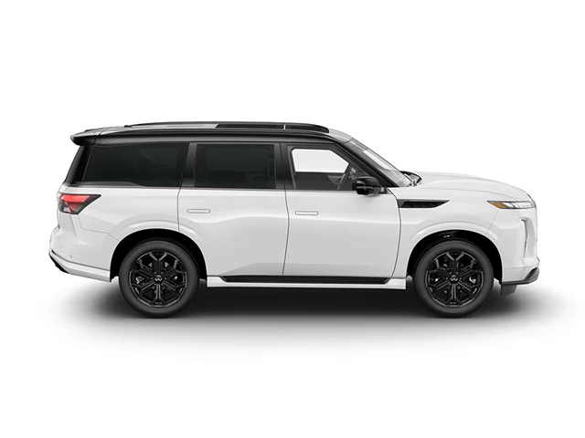 New 2027 Radiant White/Black Obsidian INFINITI Sport 4WD image 4