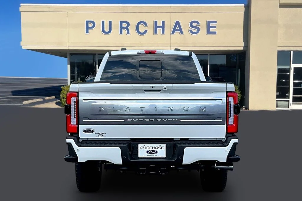 New 2026 Star White Metallic Tri-Coat Ford F-350® Platinum® image 4