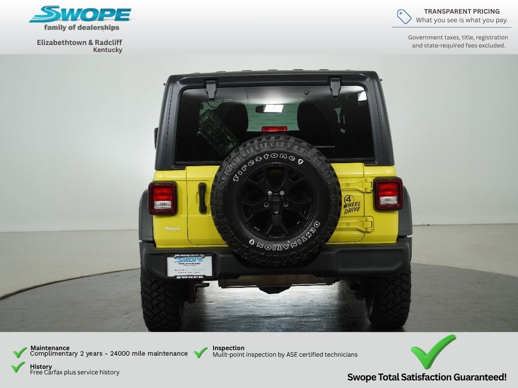 Used 2023 High Velocity Clearcoat Jeep Willys image 4