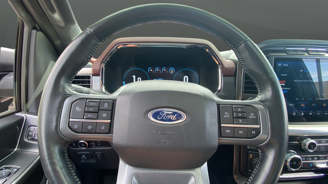 Used 2023 Carbonized Gray Metallic Ford Lariat image 16