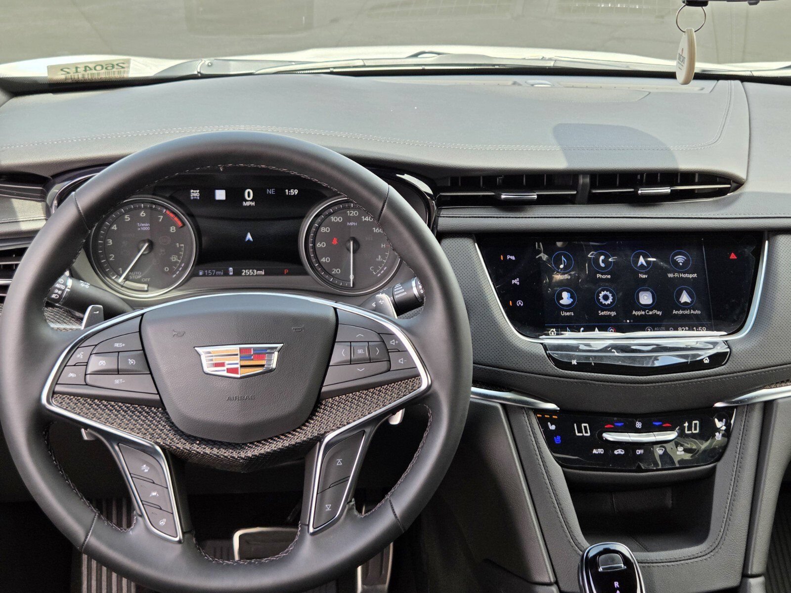 New 2026 Crystal White Tricoat Cadillac Sport image 13