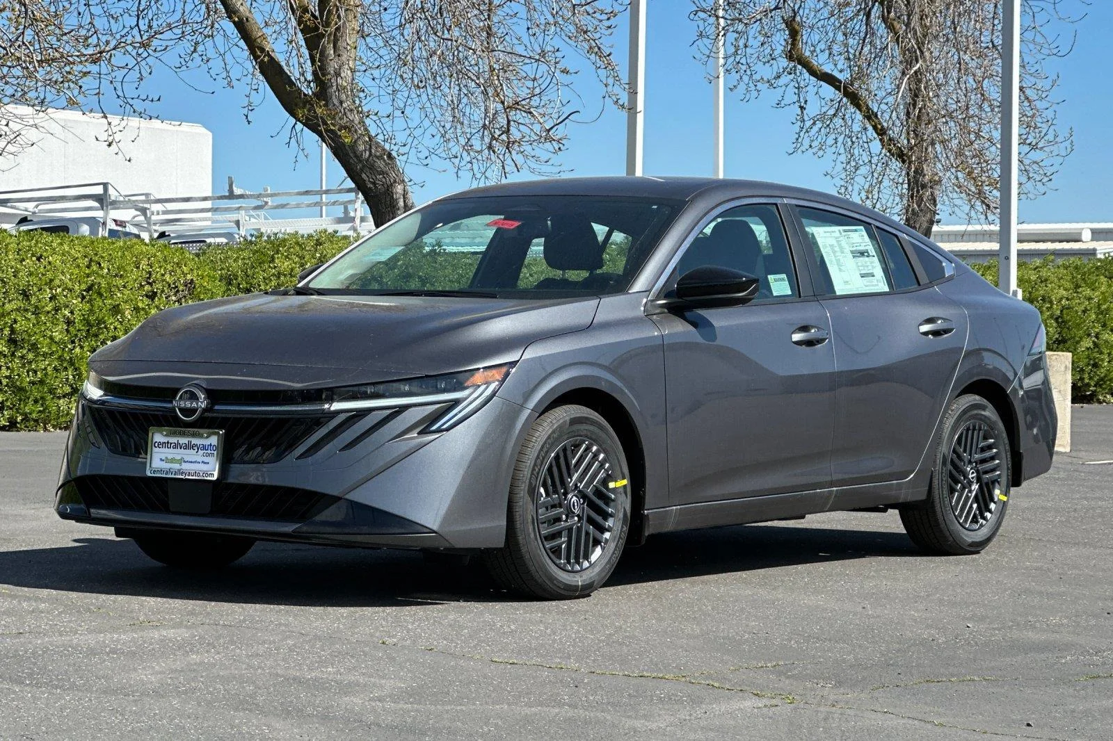 New 2026 Gun Metallic Nissan SV image 8