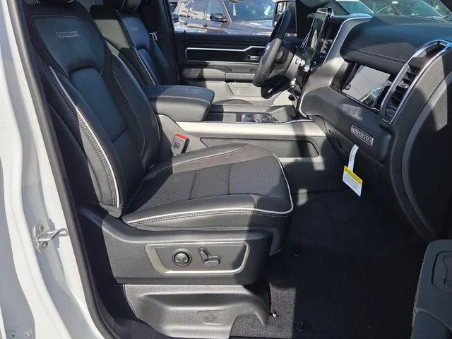 New 2026 Bright White Clear-Coat Exterior Paint RAM Laramie image 16
