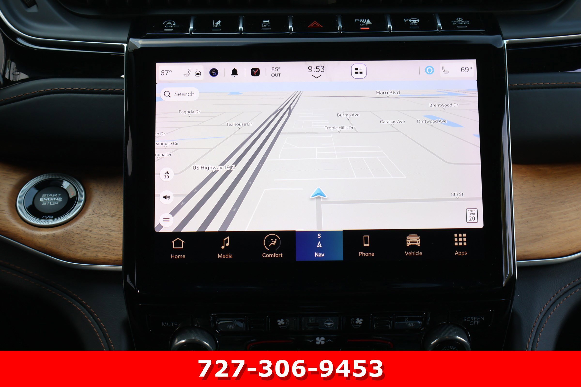 Used 2022 Bright White Clearcoat Jeep Summit Reserve image 3