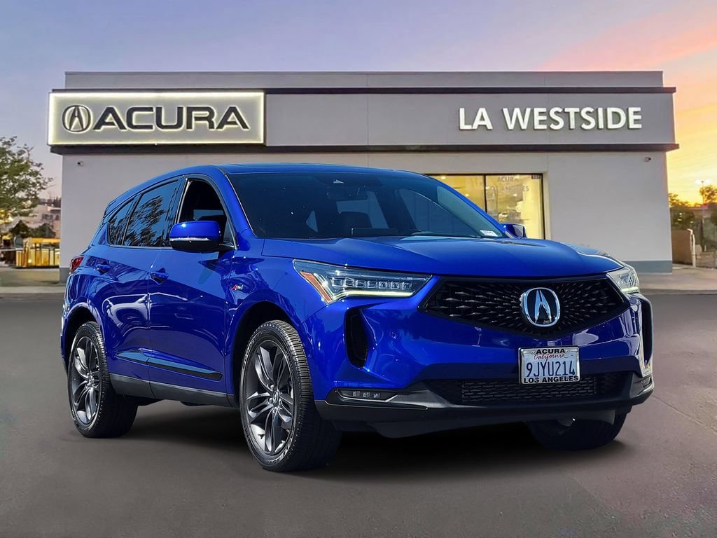 Certified Used 2023 Blue Acura A-Spec Package image 1