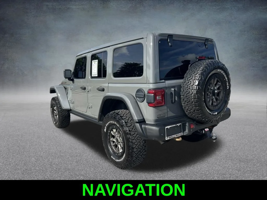 Used 2022 Gray Jeep Unlimited Rubicon 392 image 7