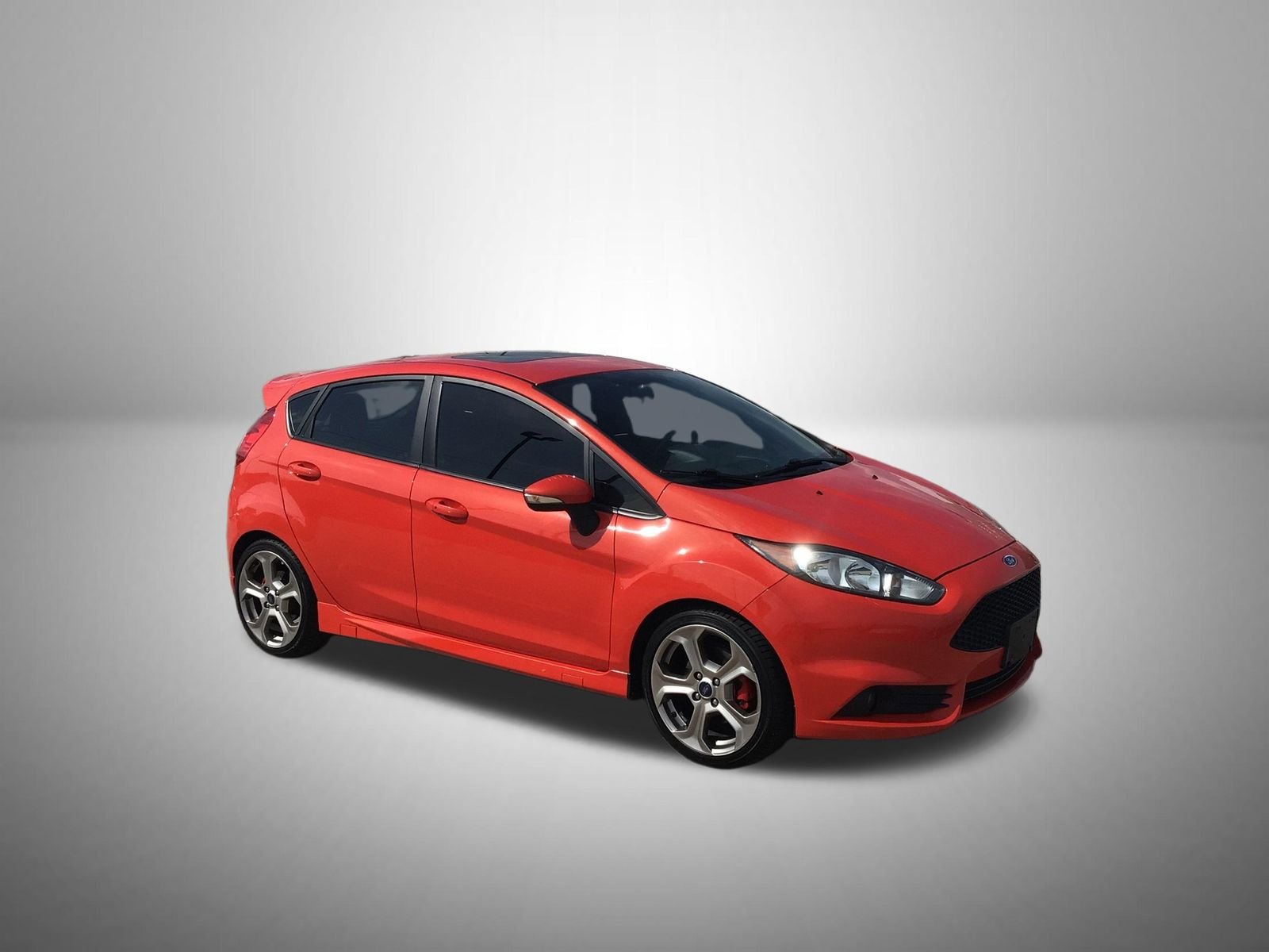 Used 2014 Orange Ford ST image 2