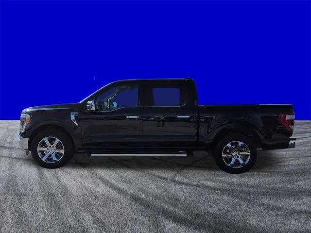 Certified Used 2023 Blue Metallic Ford Lariat image 7