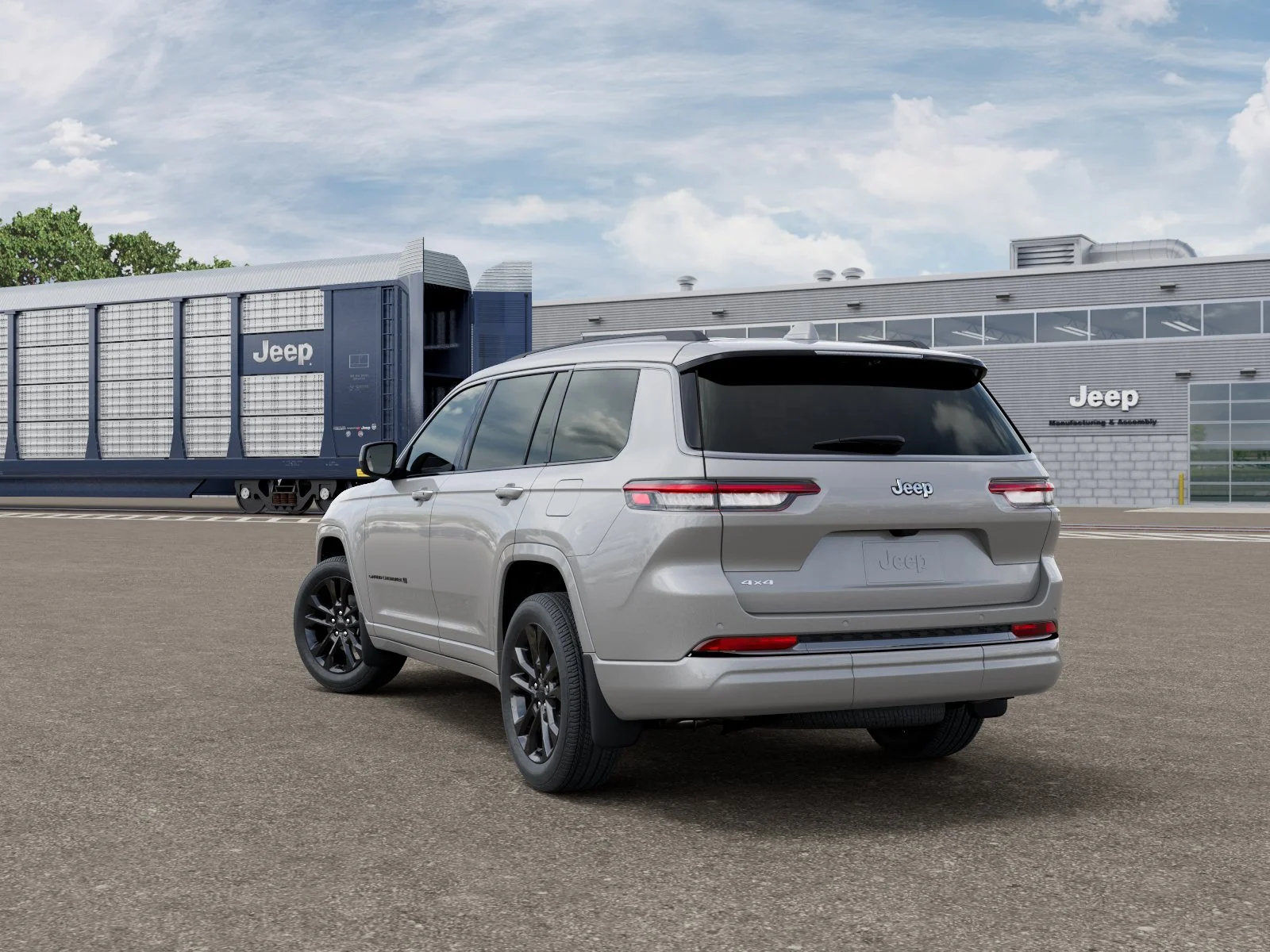New 2026 Silver Zynith Exterior Paint Jeep Limited image 3