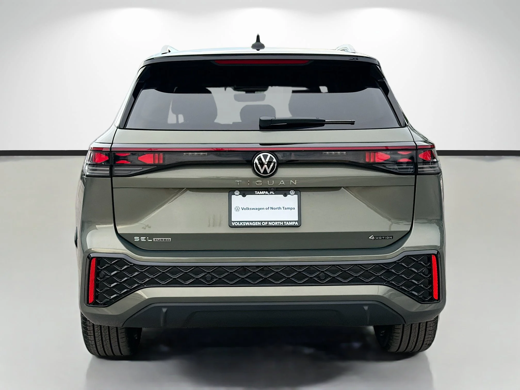 New 2026 Green Volkswagen SEL R-Line Turbo image 4
