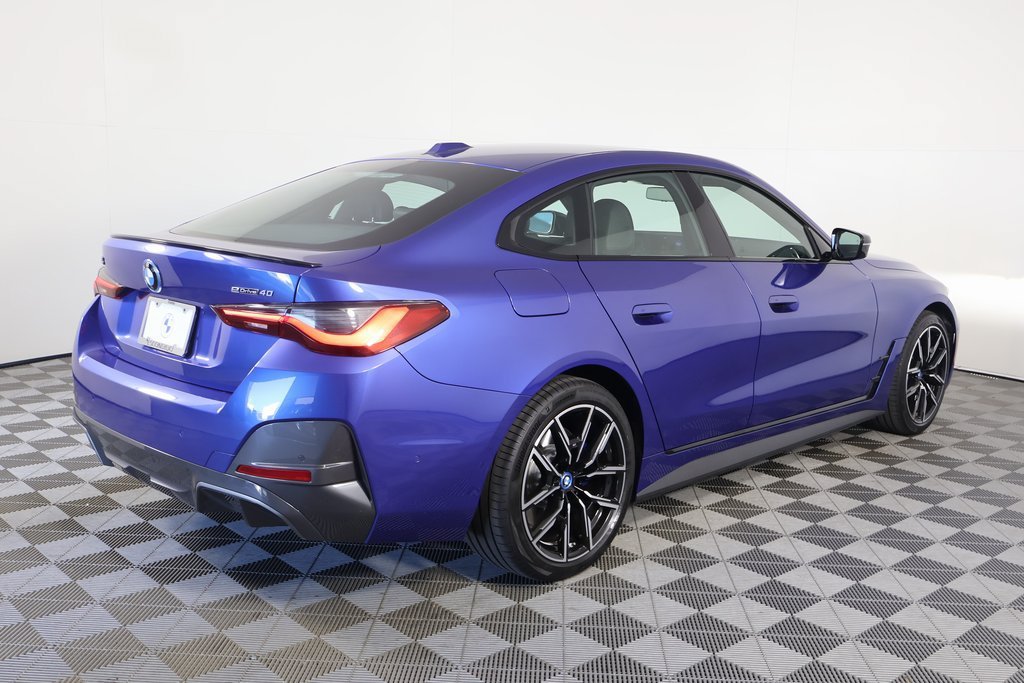 Certified Used 2023 Blue Metallic BMW eDrive40 image 4