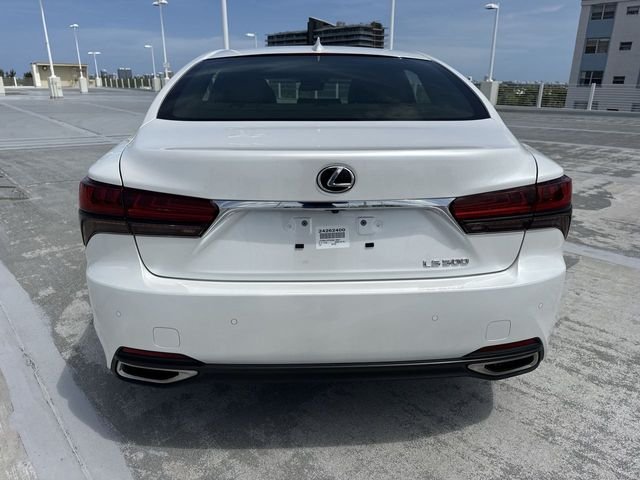Certified Used 2024 EMINENT WHITE PEARL Lexus 500 image 24