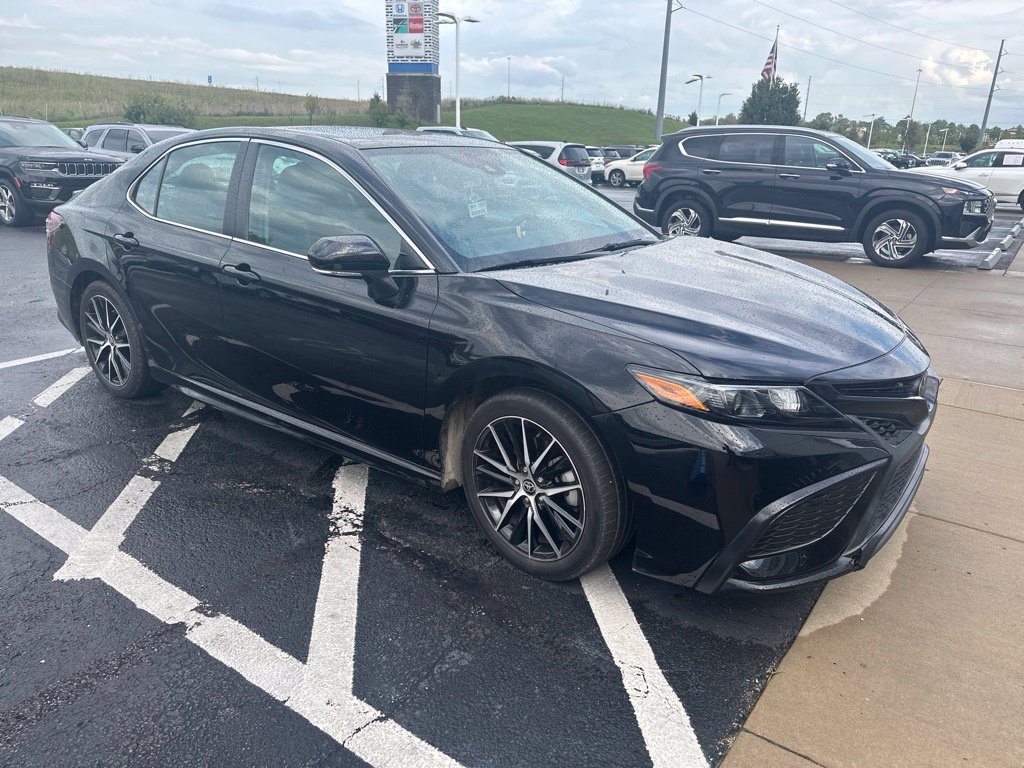 Used 2022 Black Toyota SE image 4