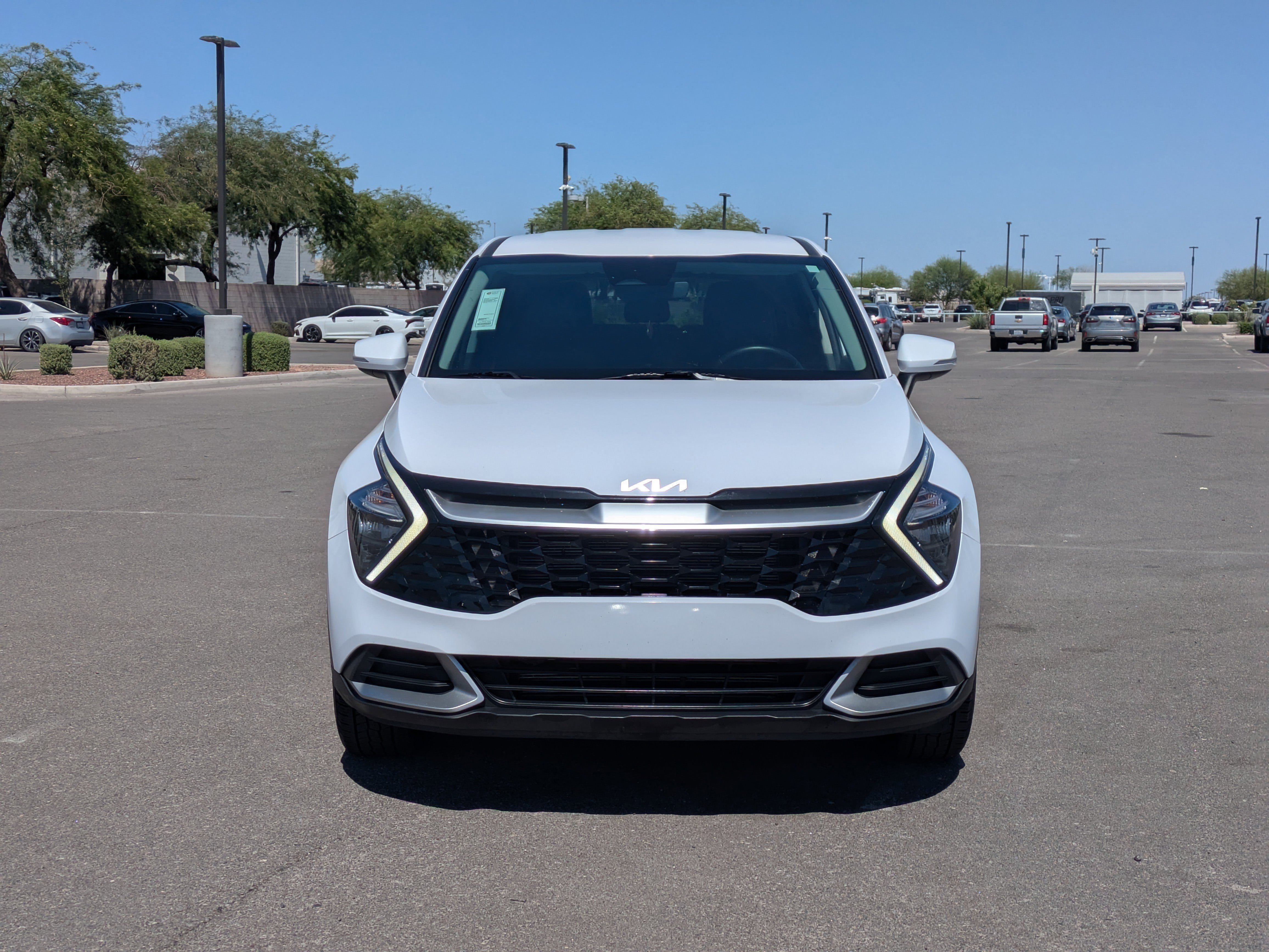 Used 2023 Glacial White Pearl Kia EX image 8