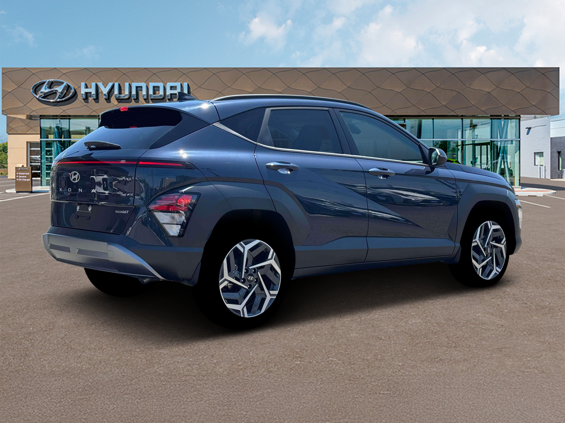 New 2026 Denim Blue Pearl Hyundai SEL Premium AWD image 8