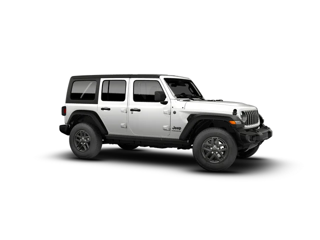 New 2026 Bright White Clear-Coat Exterior Paint Jeep Sport S image 10