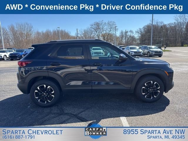 Used 2021 Chevrolet Trailblazer LT with VIN KL79MRSL4MB059826 for sale in Sparta, MI