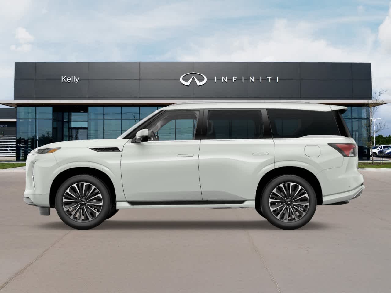 New 2026 Radiant White INFINITI LUXE image 3