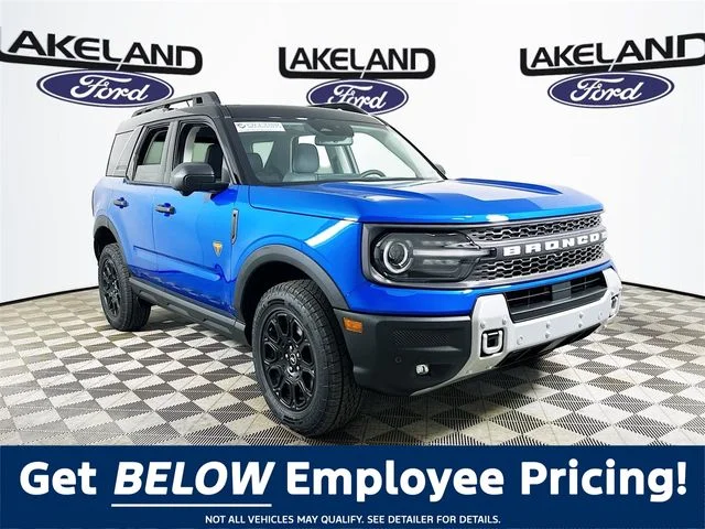 New 2026 Blue Ford Badlands image 1